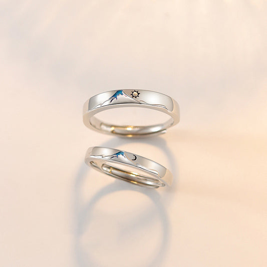 Sun & Moon Couple's Rings For Men And Women