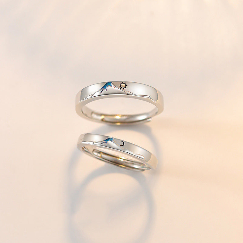 Sun & Moon Couple's Rings For Men And Women